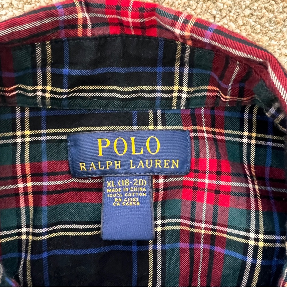 Ralph Lauren Multicolor Plaid Shirt - Picture 5 of 9